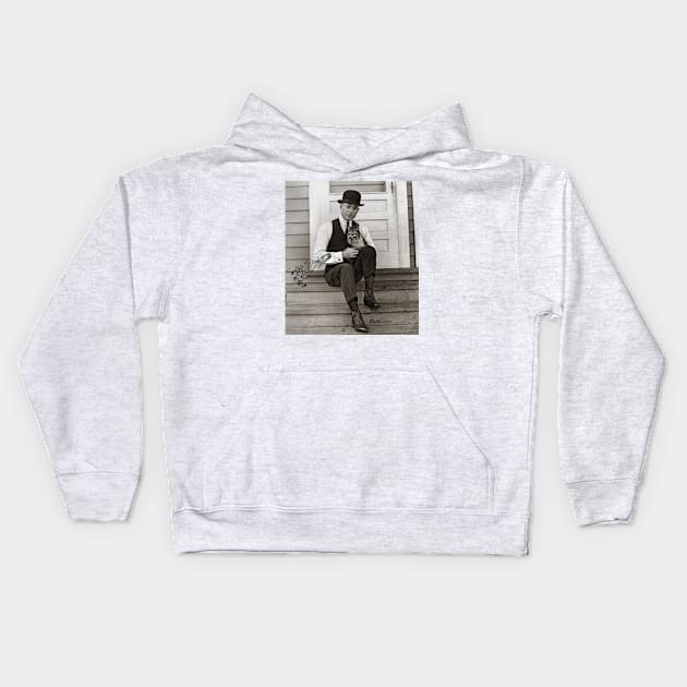 George Herriman and Friends Kids Hoodie by dumb stuff, fun stuff